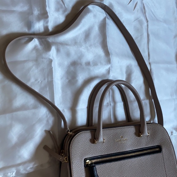 NEW Kate Spade Kalen Chester Beige with black tassel brand new - Picture 4 of 14